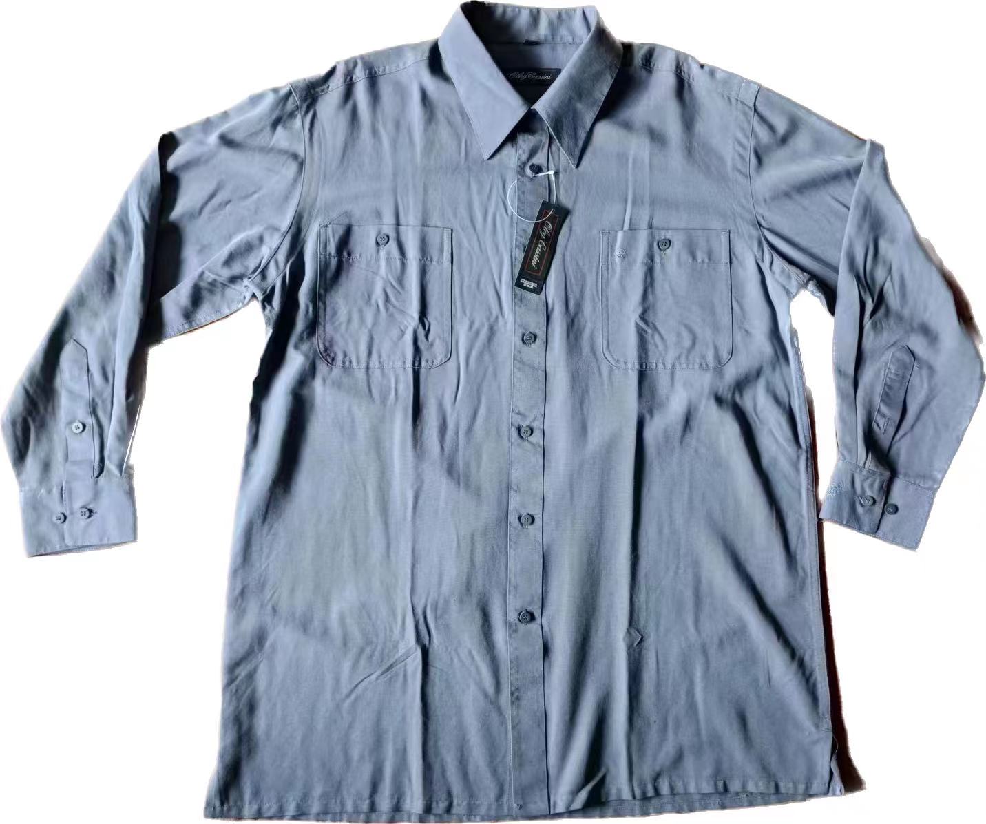 قميص Stockpapa الرجالي عالي الجودة ذو اللون الصلب يتجاوز الملابس