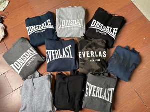 Stockpapa Everlast، مخزون ملابس هوديي للرجال بـ 10 ألوان